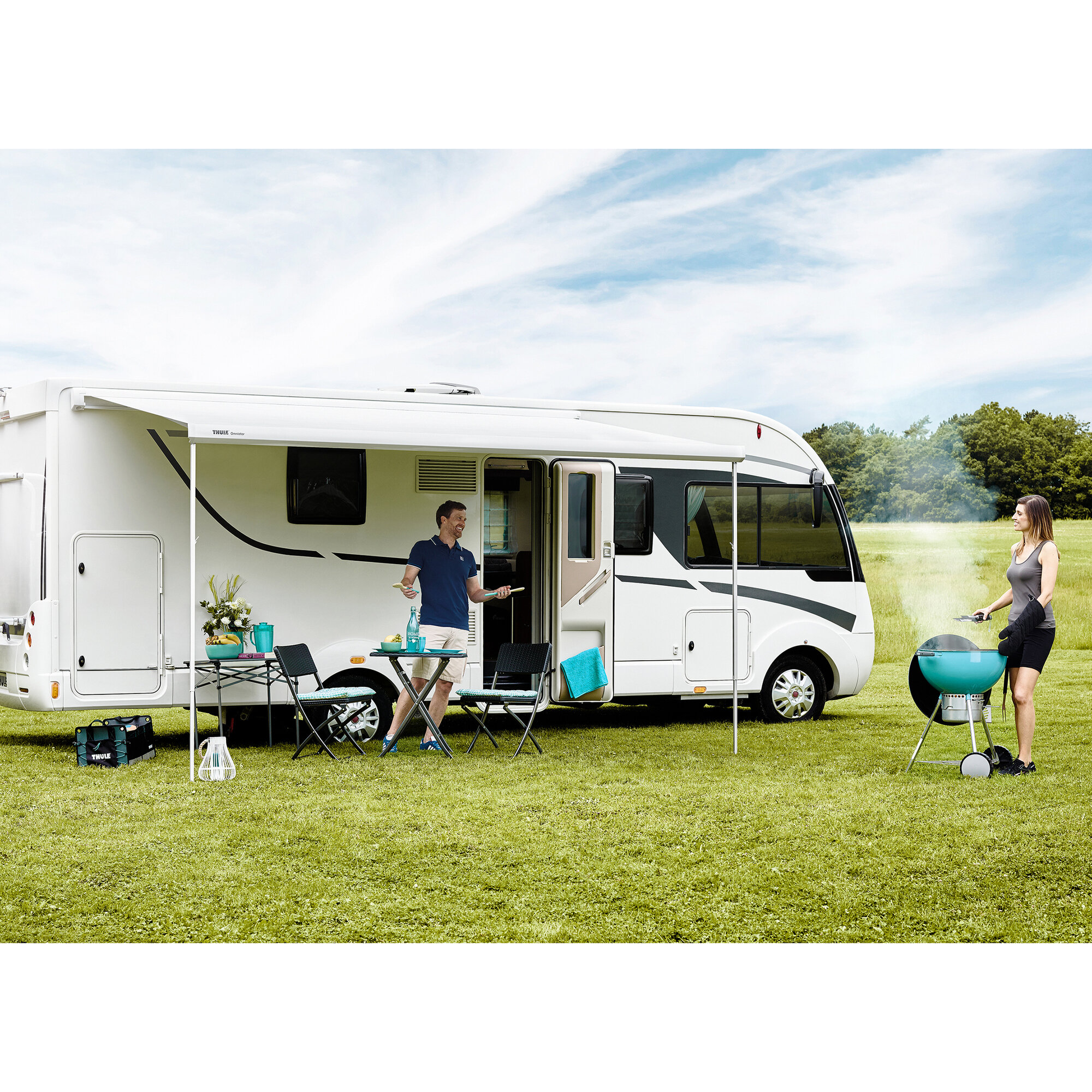 Product image 3 of the product “Markise Thule Omnistor 5200, anthrazit, 2,60 m, Mystic Grau anthrazit | 2,60 m”